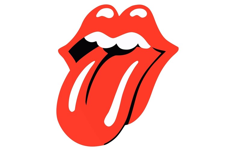 Medium rolling stones logo